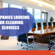 Illustration for article titled companies looking for cleaning servicesem/em